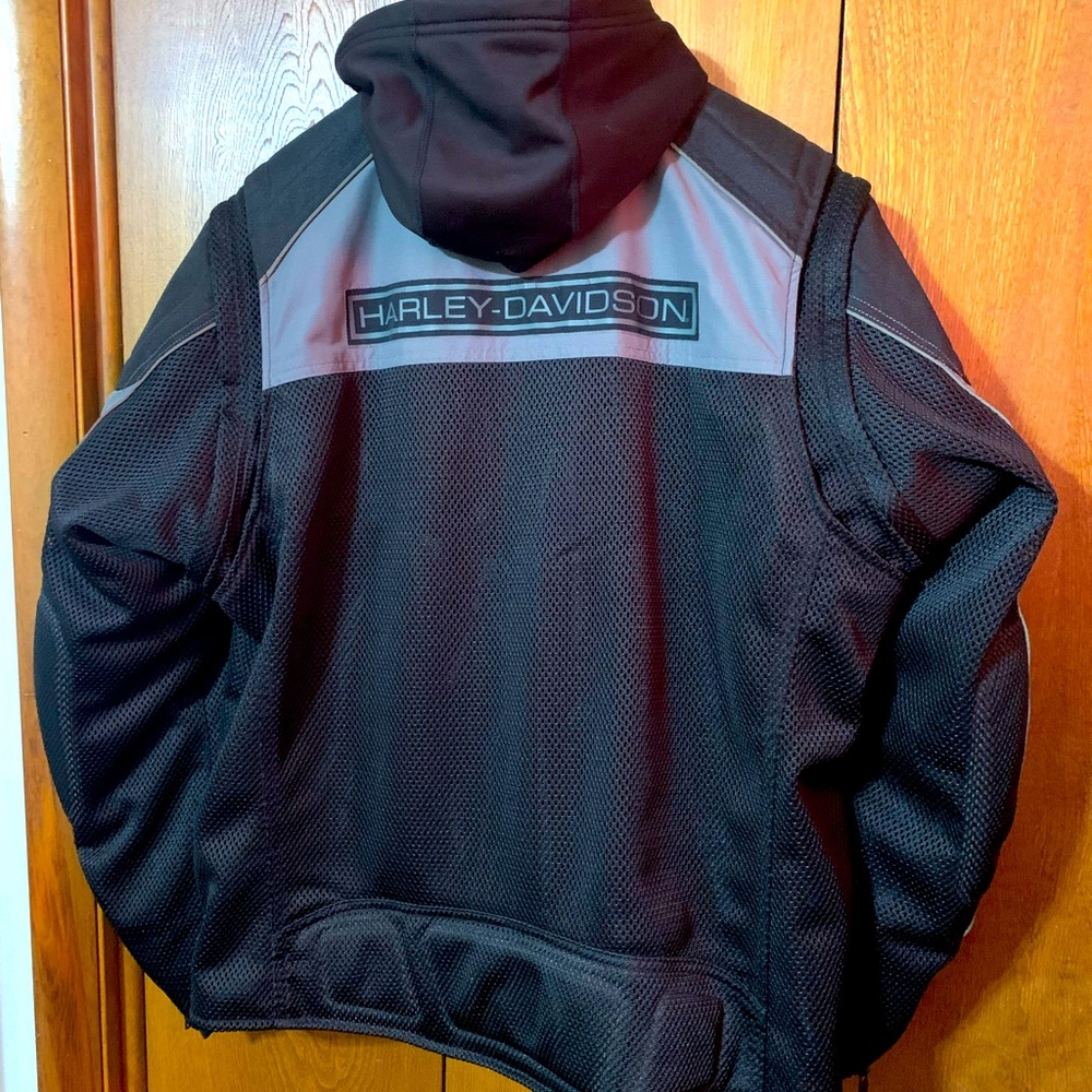 Harley-Davidson Mens 3 in 1 riding jacket. Size 2x
